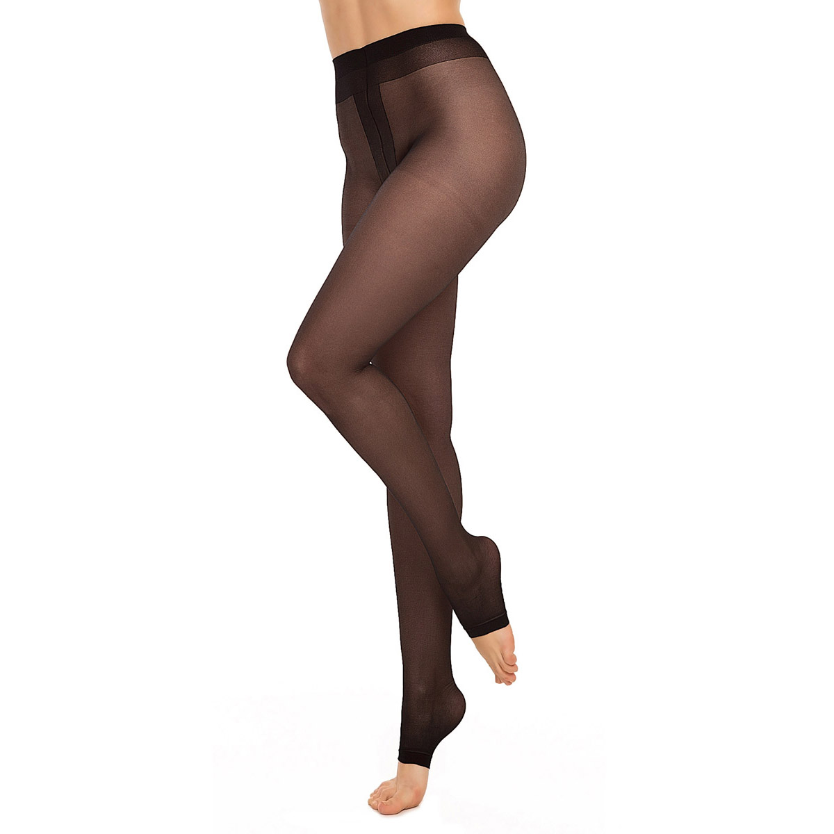 Strumpfhose Toeless 20 Schwarz