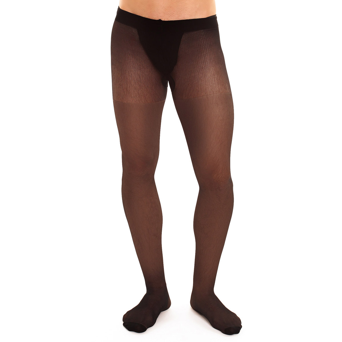Herrenstrumpfhose Classic 20 Schwarz